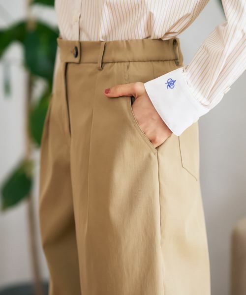 CARA O CRUZ / キャラ・オ・クルス その他パンツ | タックパンツ | 詳細23