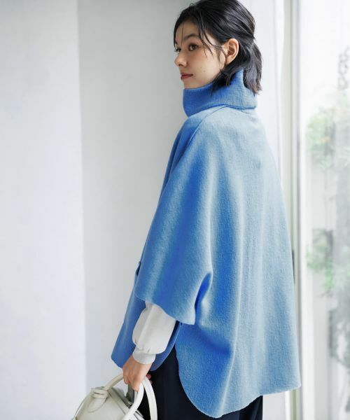 CARA O CRUZ / キャラ・オ・クルス その他アウター | スヌード付きケープ | 詳細12