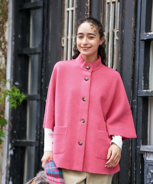 CARA O CRUZ / キャラ・オ・クルス その他アウター | スヌード付きケープ | 詳細21