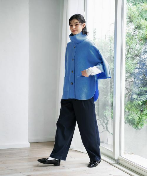 CARA O CRUZ / キャラ・オ・クルス その他アウター | スヌード付きケープ | 詳細28