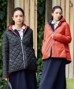 CARA O CRUZ / キャラ・オ・クルス テーラードジャケット | リバーシブル中わたフーデッドジャケット【HEYER】