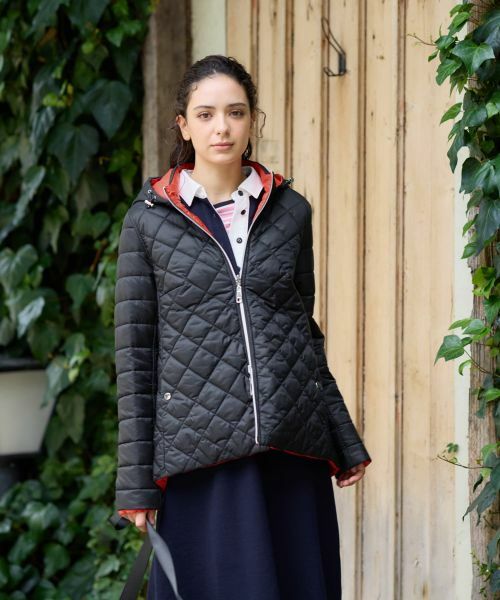 CARA O CRUZ / キャラ・オ・クルス テーラードジャケット | リバーシブル中わたフーデッドジャケット【HEYER】 | 詳細1