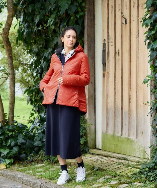 CARA O CRUZ / キャラ・オ・クルス テーラードジャケット | リバーシブル中わたフーデッドジャケット【HEYER】 | 詳細18