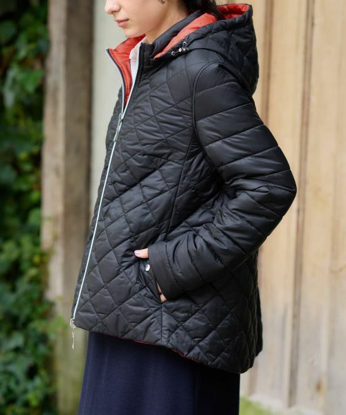 CARA O CRUZ / キャラ・オ・クルス テーラードジャケット | リバーシブル中わたフーデッドジャケット【HEYER】 | 詳細24