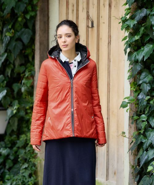 CARA O CRUZ / キャラ・オ・クルス テーラードジャケット | リバーシブル中わたフーデッドジャケット【HEYER】 | 詳細8