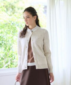 CARA O CRUZ / キャラ・オ・クルス カーディガン・ボレロ | クルーネックカーディガン【MUSETTI】