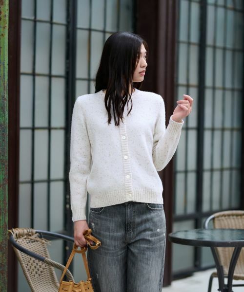CARA O CRUZ / キャラ・オ・クルス カーディガン・ボレロ | クルーネックカーディガン【MUSETTI】 | 詳細10