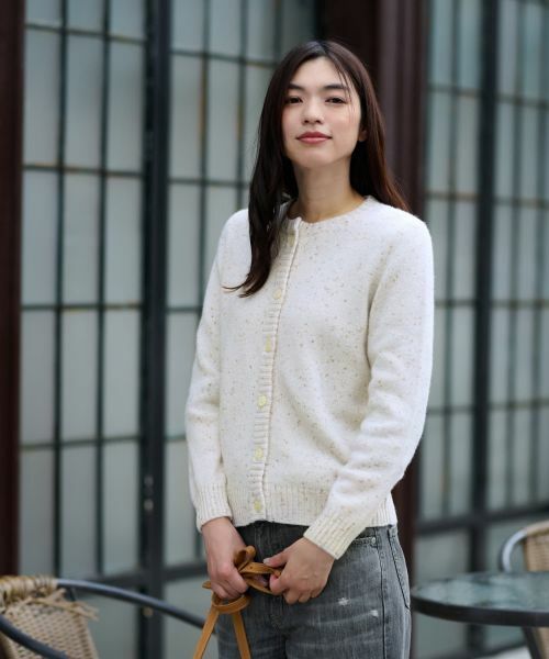 CARA O CRUZ / キャラ・オ・クルス カーディガン・ボレロ | クルーネックカーディガン【MUSETTI】 | 詳細11