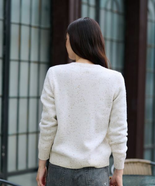 CARA O CRUZ / キャラ・オ・クルス カーディガン・ボレロ | クルーネックカーディガン【MUSETTI】 | 詳細13