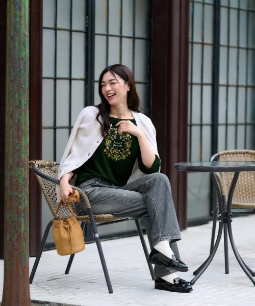 CARA O CRUZ / キャラ・オ・クルス カーディガン・ボレロ | クルーネックカーディガン【MUSETTI】 | 詳細14