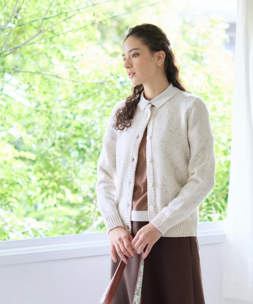 CARA O CRUZ / キャラ・オ・クルス カーディガン・ボレロ | クルーネックカーディガン【MUSETTI】 | 詳細2