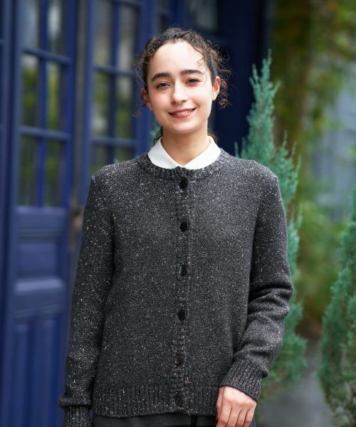 CARA O CRUZ / キャラ・オ・クルス カーディガン・ボレロ | クルーネックカーディガン【MUSETTI】 | 詳細6