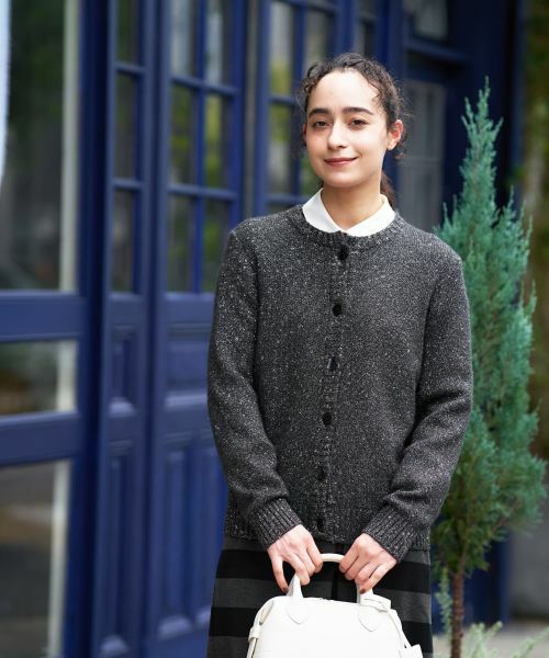 CARA O CRUZ / キャラ・オ・クルス カーディガン・ボレロ | クルーネックカーディガン【MUSETTI】 | 詳細7