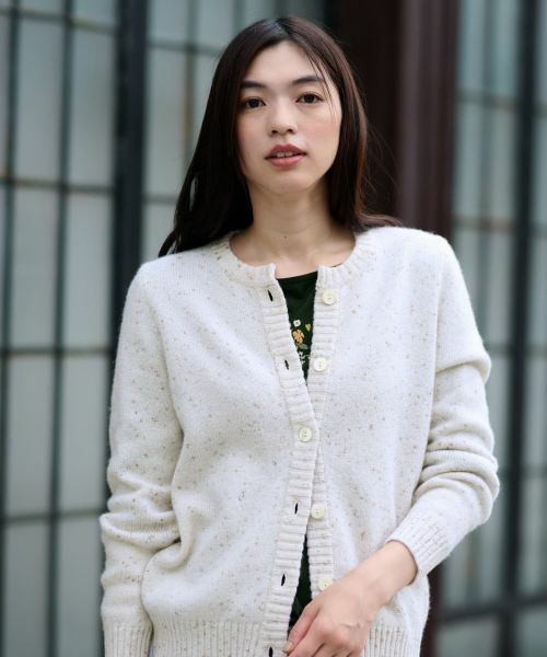 CARA O CRUZ / キャラ・オ・クルス カーディガン・ボレロ | クルーネックカーディガン【MUSETTI】 | 詳細9