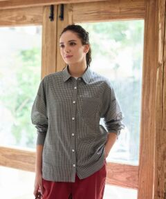 CARA O CRUZ / キャラ・オ・クルス シャツ・ブラウス | チェックシャツブラウス【CoC by CARA O CRUZ】