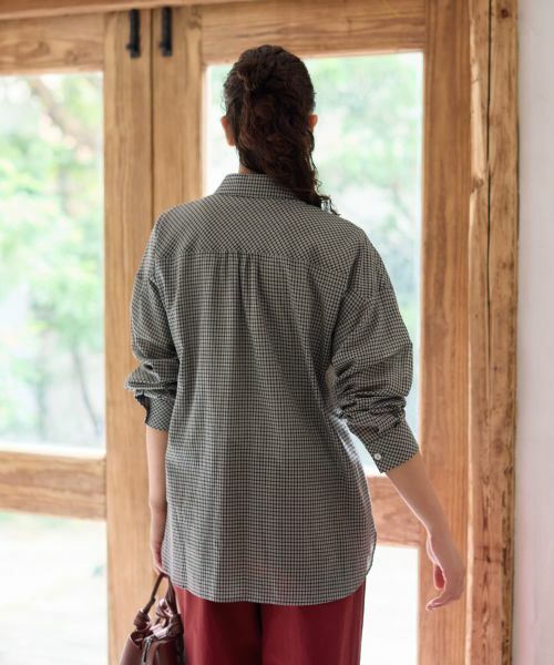 CARA O CRUZ / キャラ・オ・クルス シャツ・ブラウス | チェックシャツブラウス【CoC by CARA O CRUZ】 | 詳細10