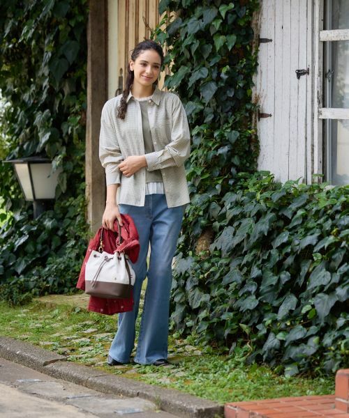 CARA O CRUZ / キャラ・オ・クルス シャツ・ブラウス | チェックシャツブラウス【CoC by CARA O CRUZ】 | 詳細12