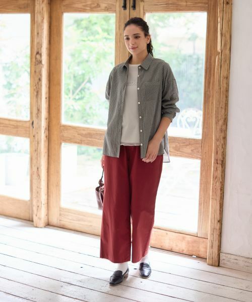 CARA O CRUZ / キャラ・オ・クルス シャツ・ブラウス | チェックシャツブラウス【CoC by CARA O CRUZ】 | 詳細20