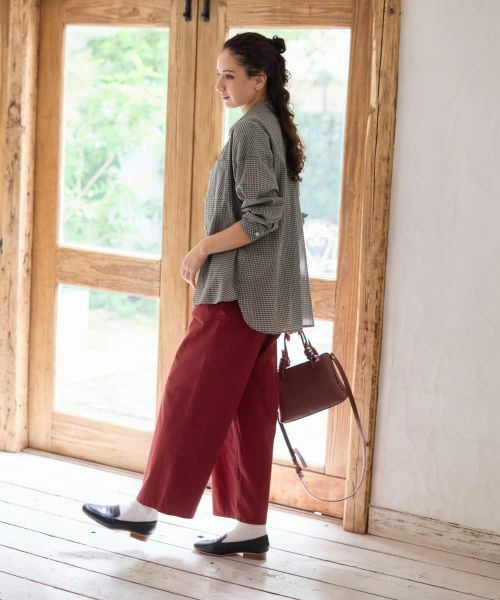 CARA O CRUZ / キャラ・オ・クルス シャツ・ブラウス | チェックシャツブラウス【CoC by CARA O CRUZ】 | 詳細24