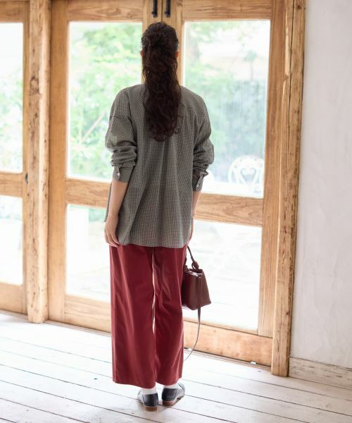 CARA O CRUZ / キャラ・オ・クルス シャツ・ブラウス | チェックシャツブラウス【CoC by CARA O CRUZ】 | 詳細25