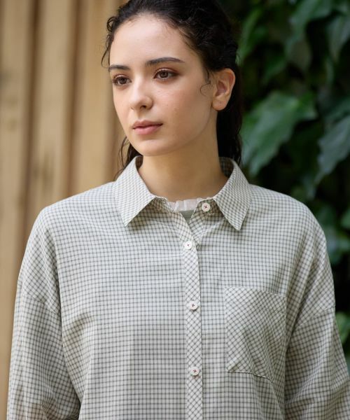 CARA O CRUZ / キャラ・オ・クルス シャツ・ブラウス | チェックシャツブラウス【CoC by CARA O CRUZ】 | 詳細26
