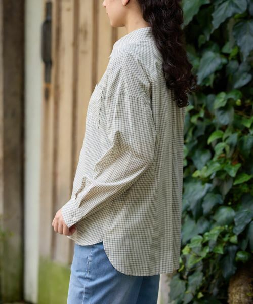 CARA O CRUZ / キャラ・オ・クルス シャツ・ブラウス | チェックシャツブラウス【CoC by CARA O CRUZ】 | 詳細27