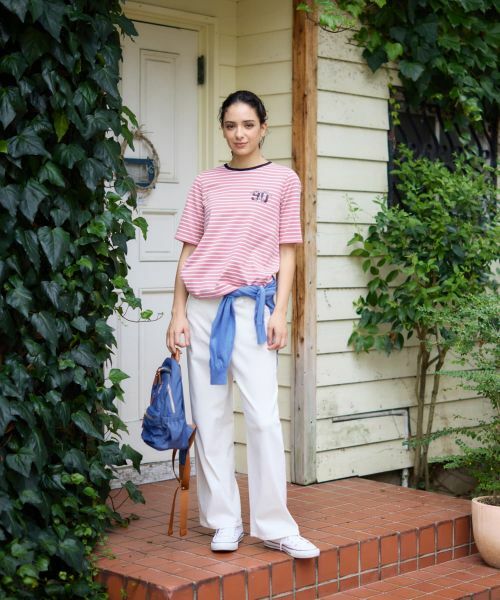 CARA O CRUZ / キャラ・オ・クルス カットソー | ボーダープリントカットソー【CoC by CARA O CRUZ】 | 詳細11