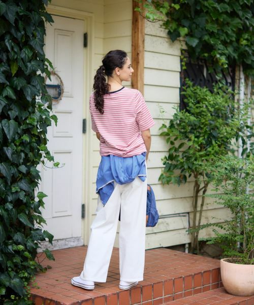 CARA O CRUZ / キャラ・オ・クルス カットソー | ボーダープリントカットソー【CoC by CARA O CRUZ】 | 詳細14