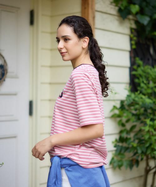 CARA O CRUZ / キャラ・オ・クルス カットソー | ボーダープリントカットソー【CoC by CARA O CRUZ】 | 詳細3