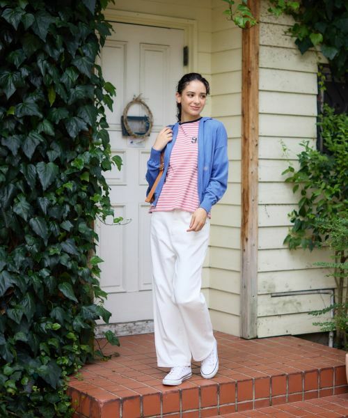 CARA O CRUZ / キャラ・オ・クルス カットソー | ボーダープリントカットソー【CoC by CARA O CRUZ】 | 詳細9