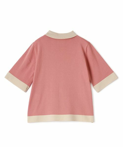 CARA O CRUZ / キャラ・オ・クルス ニット・セーター | 襟付きバイカラープルオーバー【CoC by CARA O CRUZ】 | 詳細20