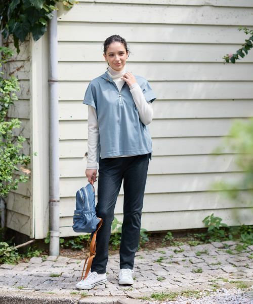 CARA O CRUZ / キャラ・オ・クルス カットソー | ドットのパワーネットカットソー【CoC by CARA O CRUZ】 | 詳細15