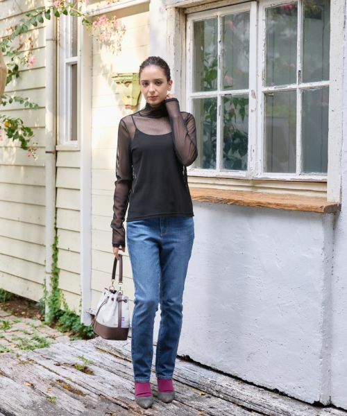 CARA O CRUZ / キャラ・オ・クルス カットソー | ドットのパワーネットカットソー【CoC by CARA O CRUZ】 | 詳細18