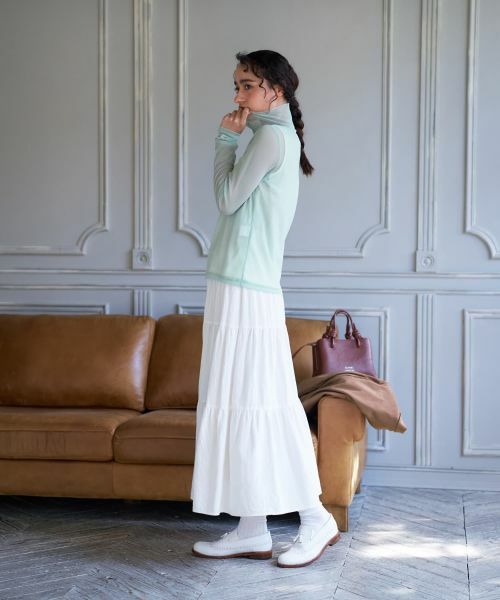 CARA O CRUZ / キャラ・オ・クルス カットソー | ドットのパワーネットカットソー【CoC by CARA O CRUZ】 | 詳細24