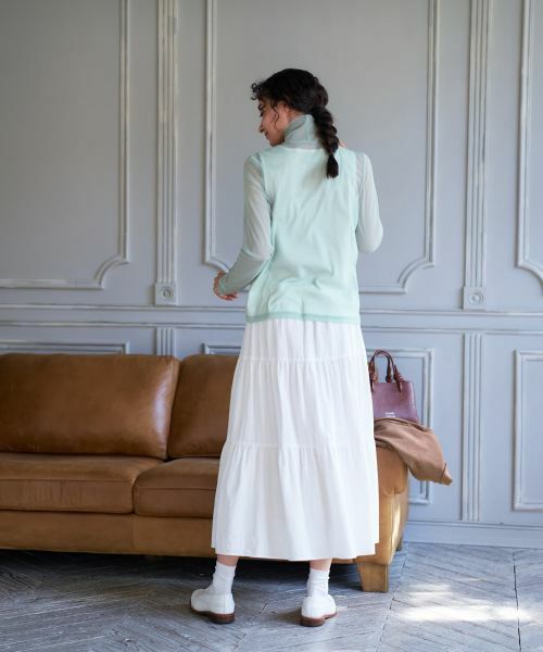 CARA O CRUZ / キャラ・オ・クルス カットソー | ドットのパワーネットカットソー【CoC by CARA O CRUZ】 | 詳細25