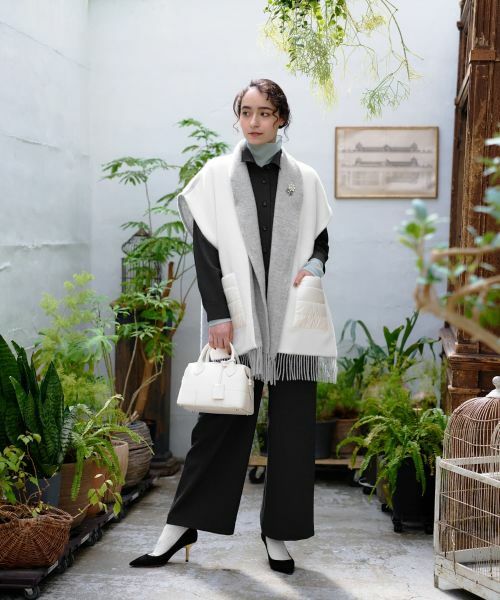 CARA O CRUZ / キャラ・オ・クルス カットソー | ドットのパワーネットカットソー【CoC by CARA O CRUZ】 | 詳細26