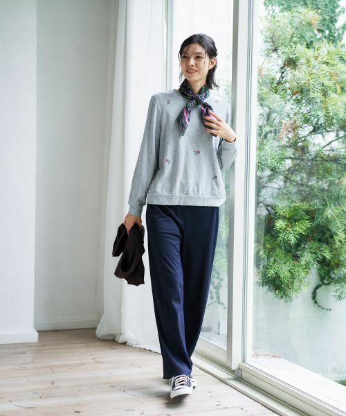 CARA O CRUZ / キャラ・オ・クルス その他パンツ | 後ろウエストゴムパンツ【CoC by CARA O CRUZ】【セットアップ】 | 詳細15