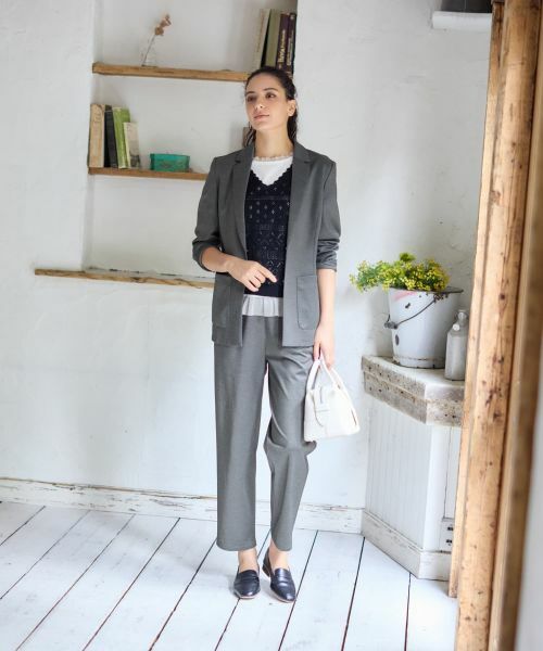 CARA O CRUZ / キャラ・オ・クルス その他パンツ | 後ろウエストゴムパンツ【CoC by CARA O CRUZ】【セットアップ】 | 詳細20