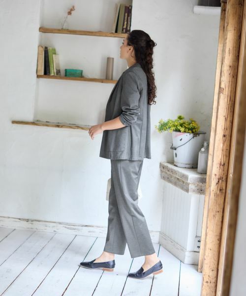 CARA O CRUZ / キャラ・オ・クルス その他パンツ | 後ろウエストゴムパンツ【CoC by CARA O CRUZ】【セットアップ】 | 詳細21