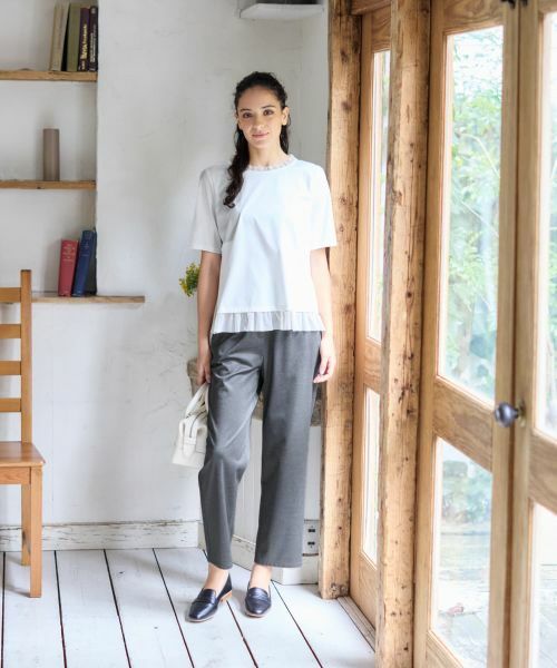 CARA O CRUZ / キャラ・オ・クルス その他パンツ | 後ろウエストゴムパンツ【CoC by CARA O CRUZ】【セットアップ】 | 詳細27