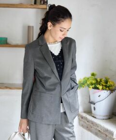 CARA O CRUZ / キャラ・オ・クルス テーラードジャケット | ブレザー【CoC by CARA O CRUZ】【セットアップ】