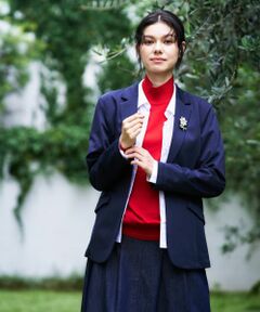 CARA O CRUZ / キャラ・オ・クルス テーラードジャケット | ブレザー【CoC by CARA O CRUZ】【セットアップ】