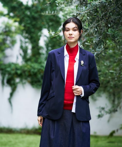 CARA O CRUZ / キャラ・オ・クルス テーラードジャケット | ブレザー【CoC by CARA O CRUZ】【セットアップ】 | 詳細1