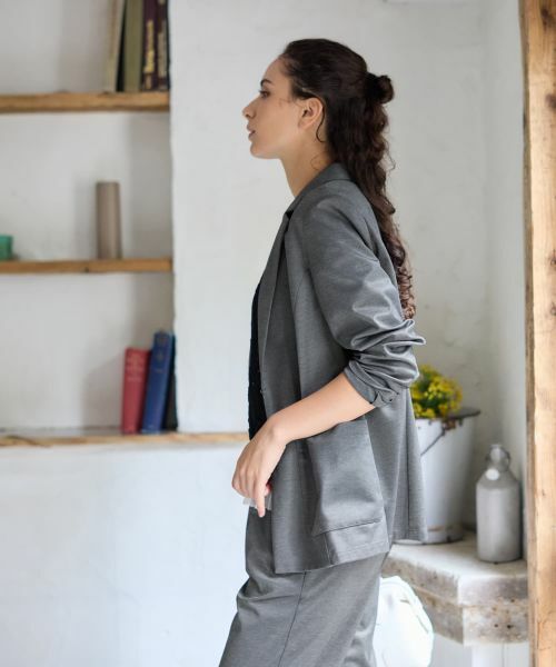 CARA O CRUZ / キャラ・オ・クルス テーラードジャケット | ブレザー【CoC by CARA O CRUZ】【セットアップ】 | 詳細12