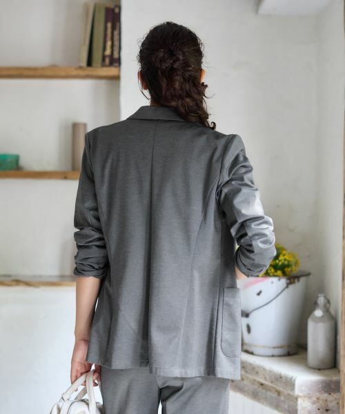 CARA O CRUZ / キャラ・オ・クルス テーラードジャケット | ブレザー【CoC by CARA O CRUZ】【セットアップ】 | 詳細13
