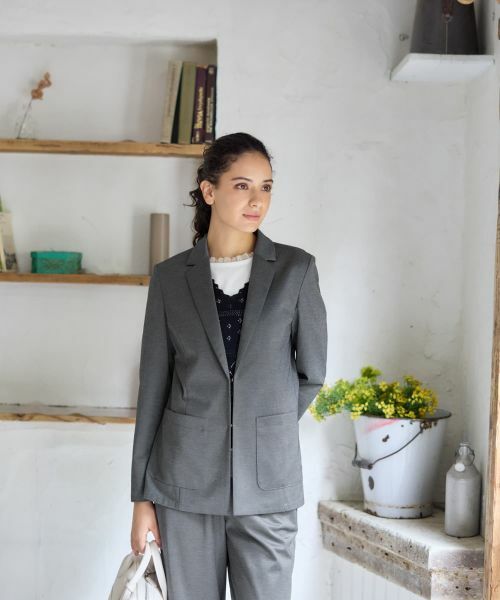 CARA O CRUZ / キャラ・オ・クルス テーラードジャケット | ブレザー【CoC by CARA O CRUZ】【セットアップ】 | 詳細14