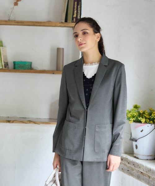 CARA O CRUZ / キャラ・オ・クルス テーラードジャケット | ブレザー【CoC by CARA O CRUZ】【セットアップ】 | 詳細16