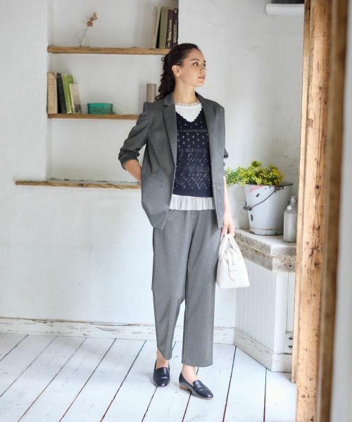 CARA O CRUZ / キャラ・オ・クルス テーラードジャケット | ブレザー【CoC by CARA O CRUZ】【セットアップ】 | 詳細19