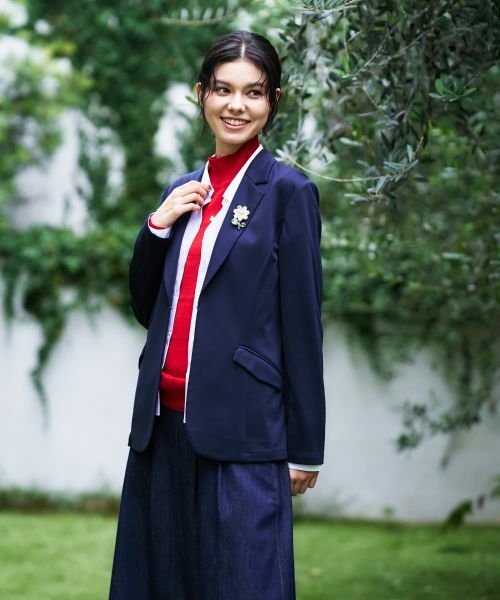 CARA O CRUZ / キャラ・オ・クルス テーラードジャケット | ブレザー【CoC by CARA O CRUZ】【セットアップ】 | 詳細2