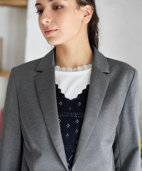 CARA O CRUZ / キャラ・オ・クルス テーラードジャケット | ブレザー【CoC by CARA O CRUZ】【セットアップ】 | 詳細23